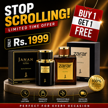 Buy 1 Get 1 Free || Janan Gold & Zarar Perfumes
