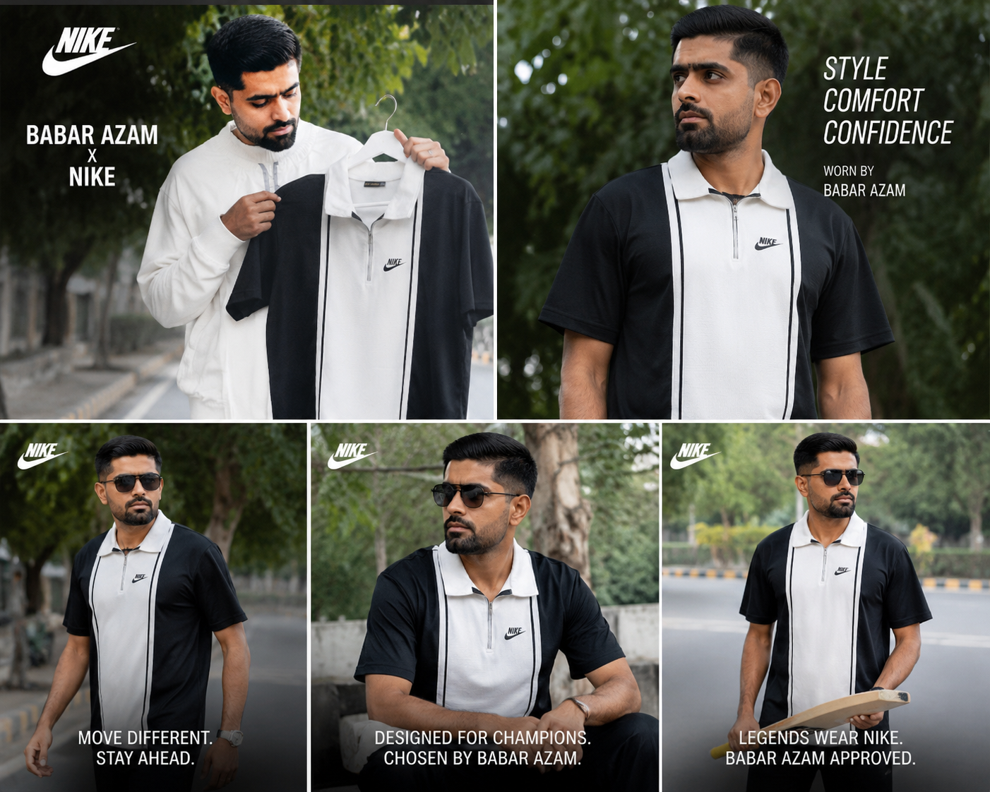 NexFit Elite Contrast Tracksuit – Black & White Edition ⭐