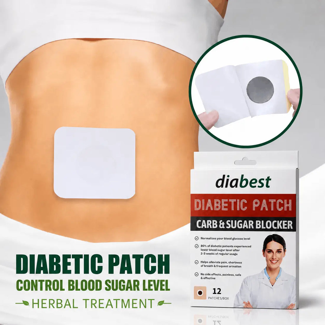 Diabetic Herbal Wellness Patch